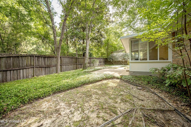 108 Water Oaks Cv, Ocean Springs, MS 39564 - fenced backyard with a patio