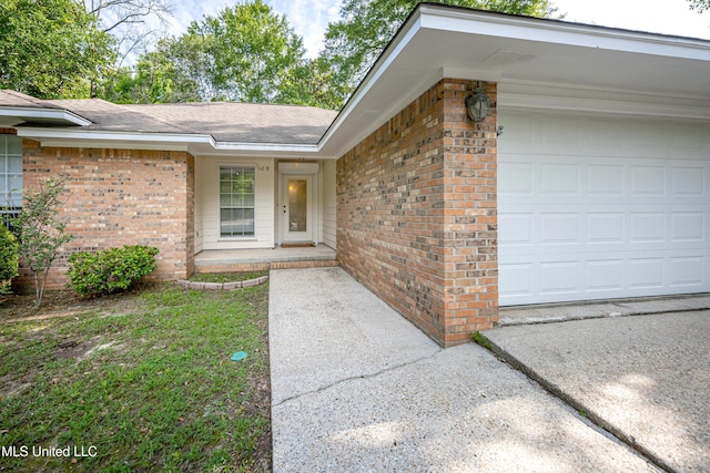 108 Water Oaks Cv, Ocean Springs, MS 39564 - entrance to property with brick siding and an attached garage
