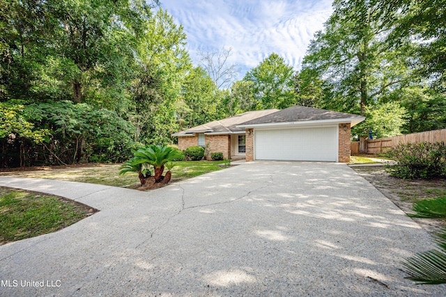 108 Water Oaks Cv, Ocean Springs, MS 39564 - view of front of property featuring driveway, brick siding, and a garage
