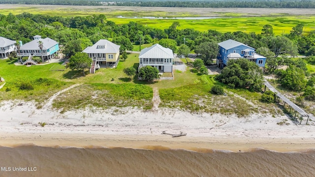 7101 Belle Fontaine Dr, Ocean Springs, MS 39564 - bird's eye view of extended coastline
