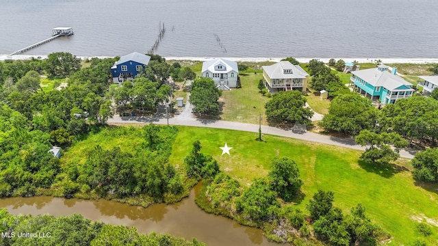 7101 Belle Fontaine Dr, Ocean Springs, MS 39564 - aerial view of a nearby body of water