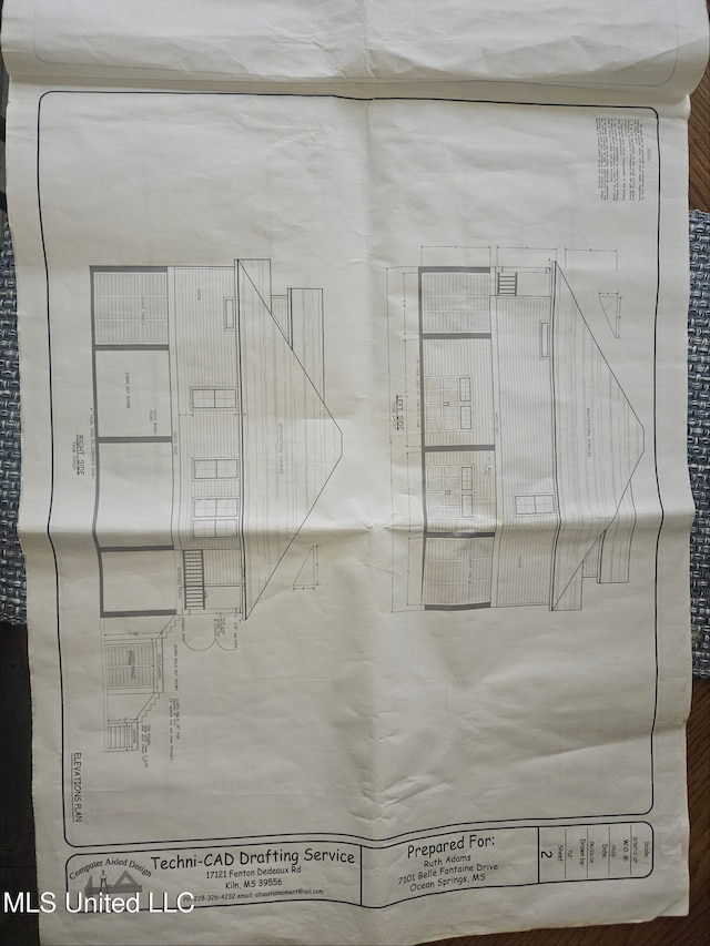 7101 Belle Fontaine Dr, Ocean Springs, MS 39564 - view of home floor plan