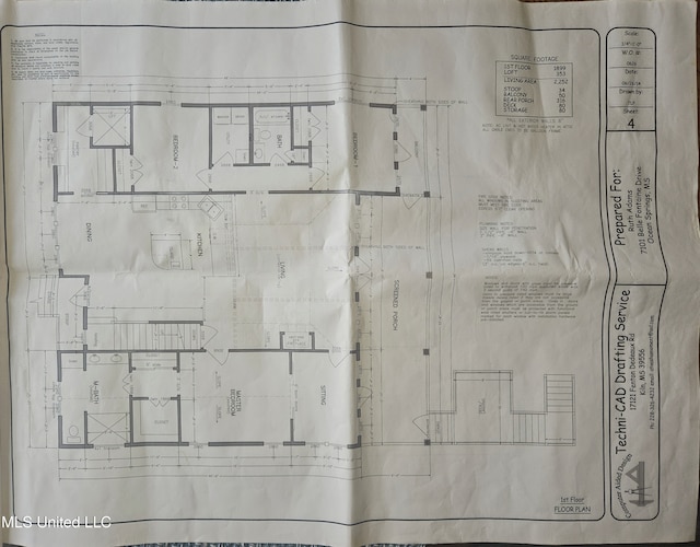 7101 Belle Fontaine Dr, Ocean Springs, MS 39564 - view of room layout