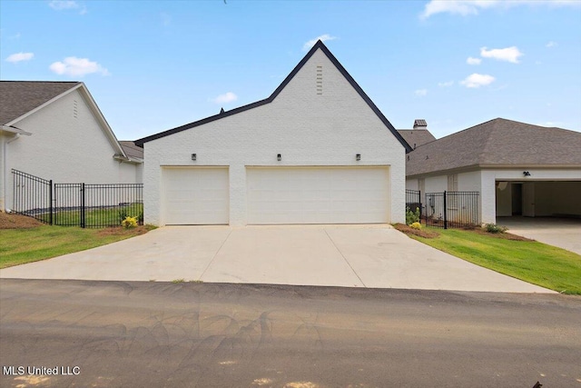125 Water St, Madison, MS 39110 - view of front of property featuring a garage