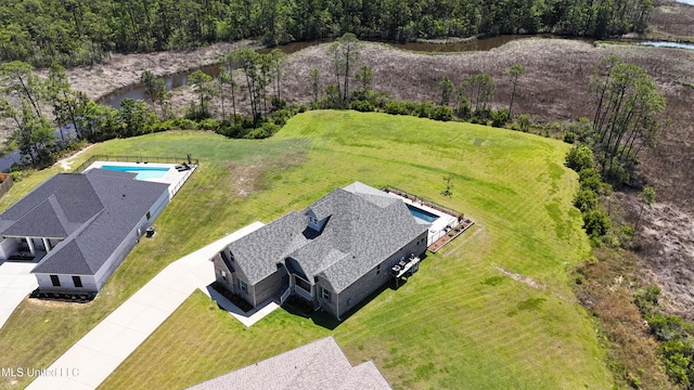 2918 Juliette Dr, Ocean Springs, MS 39564 - aerial view of property and surrounding area