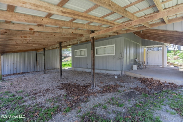 95 Nesting Site, Vicksburg, MS 39183 - exterior space featuring a carport and an outdoor structure