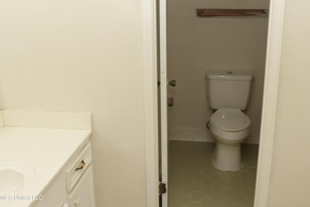 219 Lake Cove Dr, Jackson, MS 39212 - bathroom featuring vanity and tile patterned flooring
