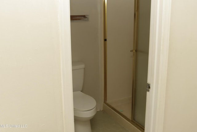219 Lake Cove Dr, Jackson, MS 39212 - full bath with a shower stall and tile patterned flooring