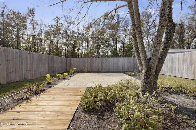 exterior space with a patio