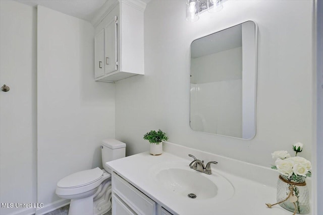 602 Hathaway Dr, Clinton, MS 39056 - bathroom with vanity and toilet