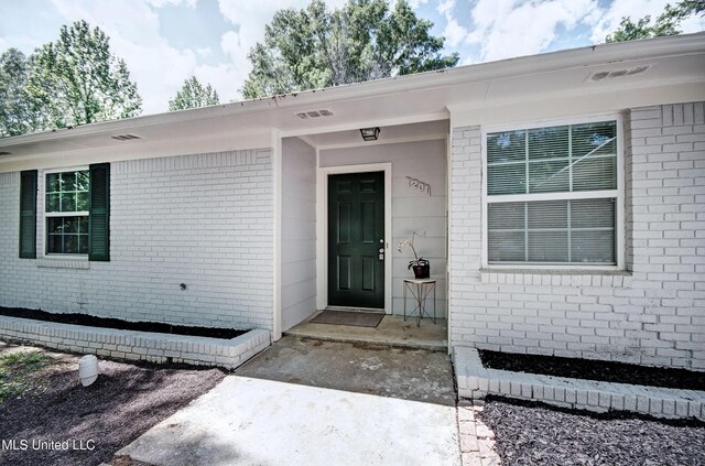 1201 Manchester Dr, Clinton, MS 39056 - entrance to property featuring brick siding