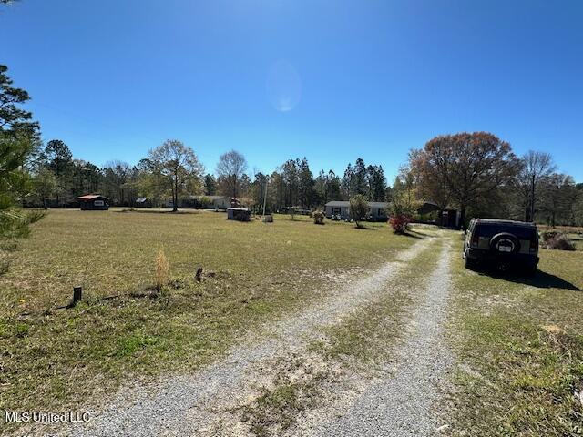 view of road with driveway