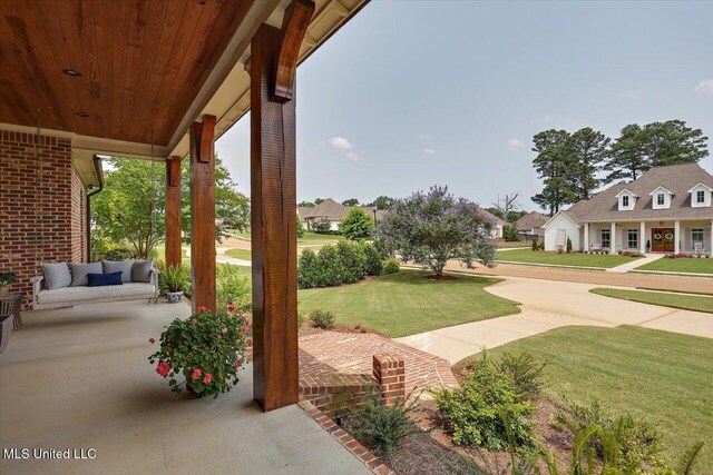 181 Ironwood Plantation Blvd, Madison, MS 39110 - view of green lawn featuring a residential view