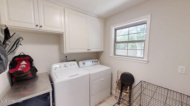 136 Westlake Dr, Brandon, MS 39047 - washroom with cabinet space and washing machine and clothes dryer