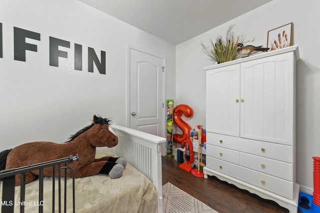 22807 Alamosa Dr, Moss Point, MS 39562 - bedroom featuring wood finished floors