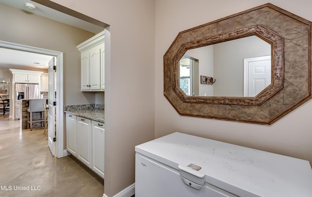 view of laundry area