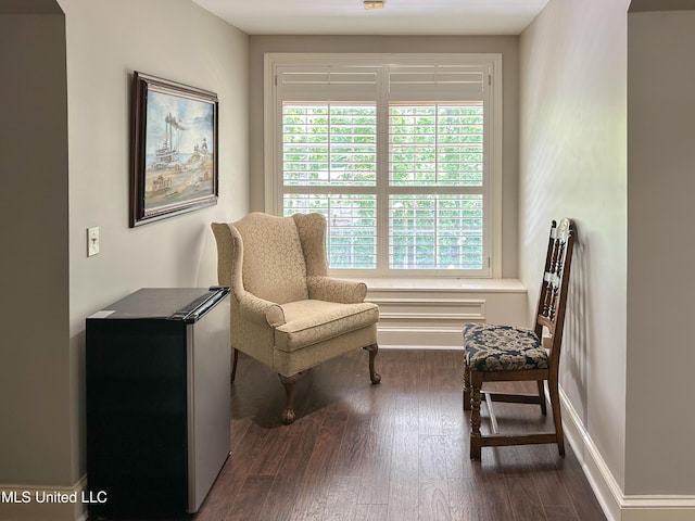 1120 Ford Rd, Terry, MS 39170 - living area featuring dark wood-style floors