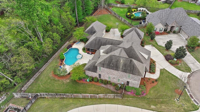 bird's eye view