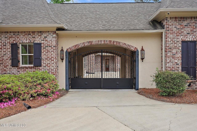view of gate