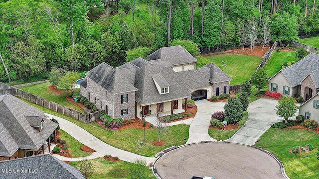 bird's eye view