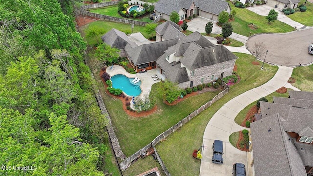 aerial view