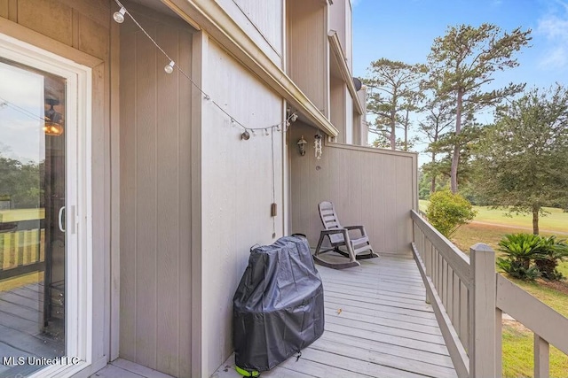 221 Highpoint Dr, Diamondhead, MS 39525 - view of deck