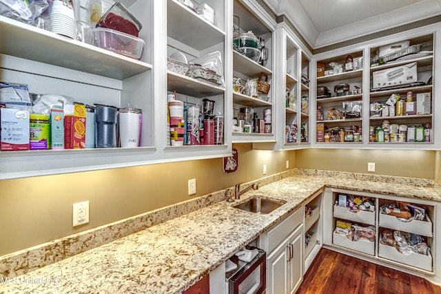 pantry featuring sink