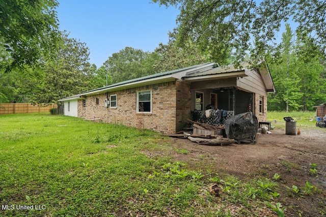 9 Gail St, Hattiesburg, MS 39402 - view of home's exterior with brick siding