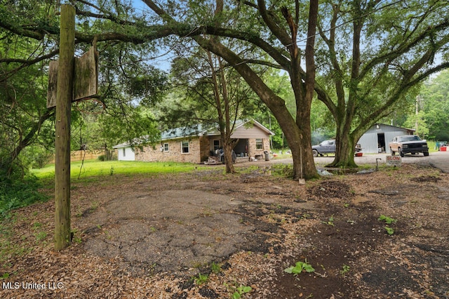 9 Gail St, Hattiesburg, MS 39402 - view of yard