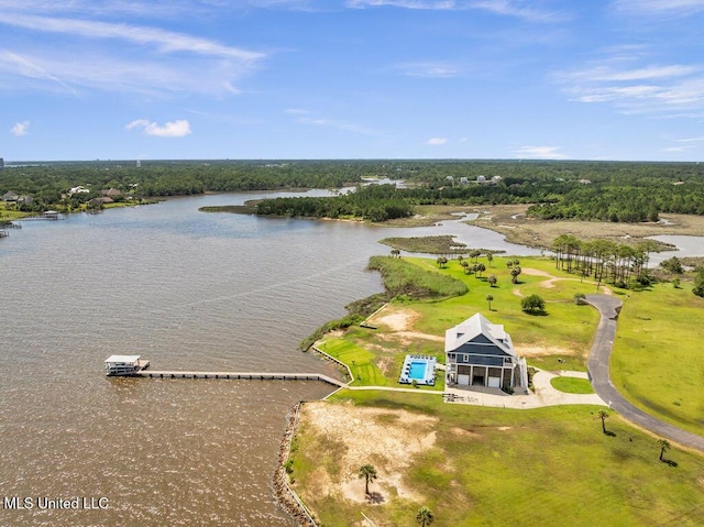 15225 Branigar, Biloxi, MS 39532 - drone / aerial view of a nearby body of water