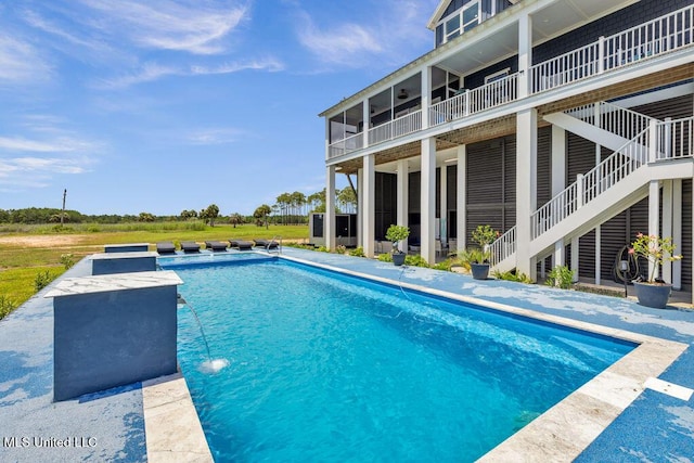 15225 Branigar, Biloxi, MS 39532 - outdoor pool featuring stairway