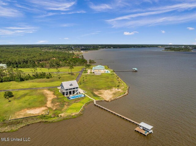 15225 Branigar, Biloxi, MS 39532 - bird's eye view of a large body of water