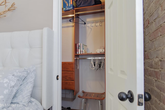 view of closet