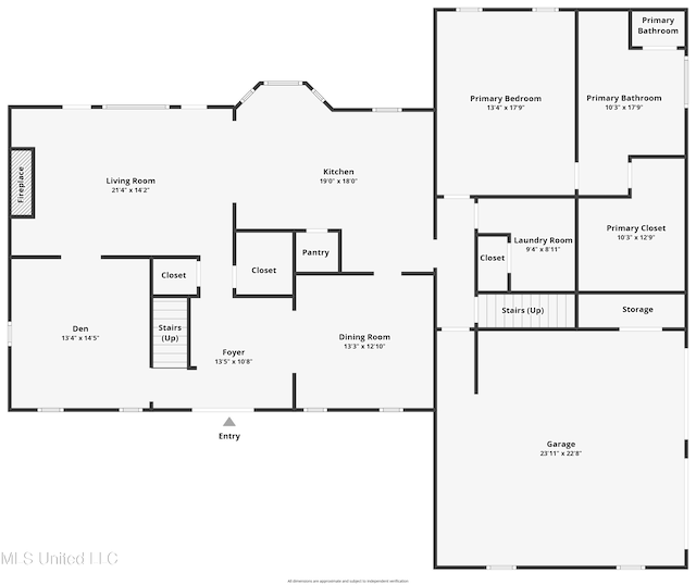 2011 Pointe Clear Dr, Biloxi, MS 39531 - property floor plan