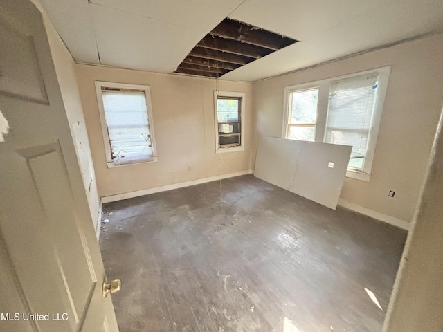 542 Rd Of Remembrance, Jackson, MS 39209 - spare room with baseboards