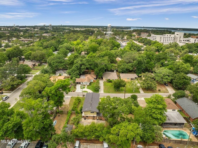 426 Donwood Pl, Biloxi, MS 39530 - aerial perspective of suburban area with a tree filled landscape