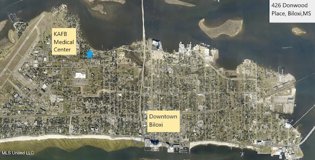 426 Donwood Pl, Biloxi, MS 39530 - aerial overview of property's location
