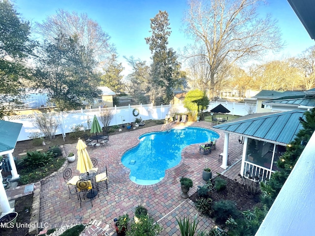 521 Holland Ave, Philadelphia, MS 39350 - view of pool featuring a patio