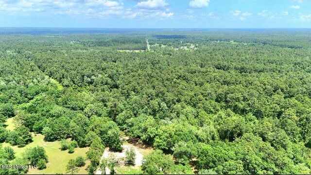 17500 Goff Farm Rd, Moss Point, MS 39562 - aerial overview of property's location featuring a heavily wooded area