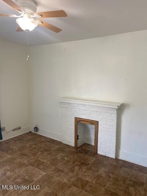 2524 18th Ave, Gulfport, MS 39501 - interior space featuring tile patterned floors and ceiling fan