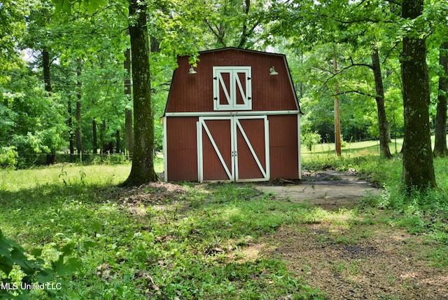 3490 Sherrod Rd, Nesbit, MS 38651 - view of barn