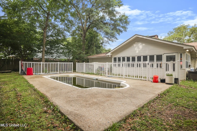 3306 Nottingham Rd, Ocean Springs, MS 39564 - view of swimming pool with a patio area