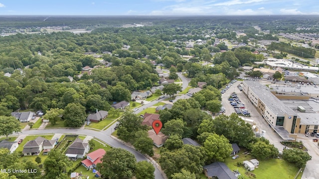 3306 Nottingham Rd, Ocean Springs, MS 39564 - aerial perspective of suburban area