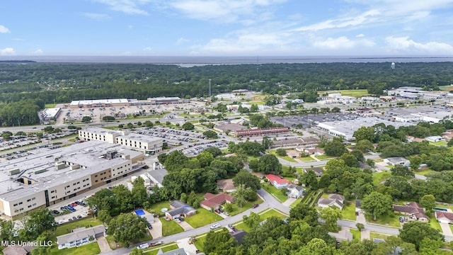 3306 Nottingham Rd, Ocean Springs, MS 39564 - aerial view of property's location with a large body of water