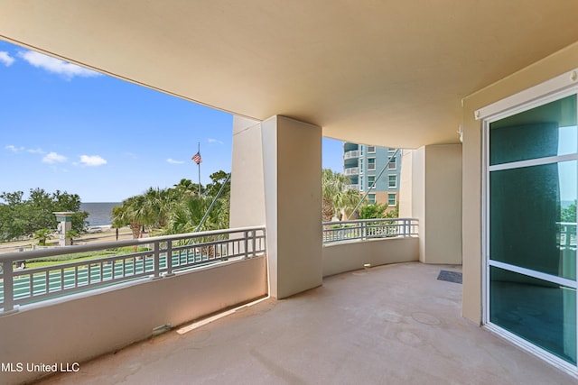 2230 Beach Dr Unit 205, Gulfport, MS 39507 - balcony with a water view