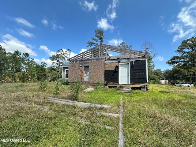 view of back of house