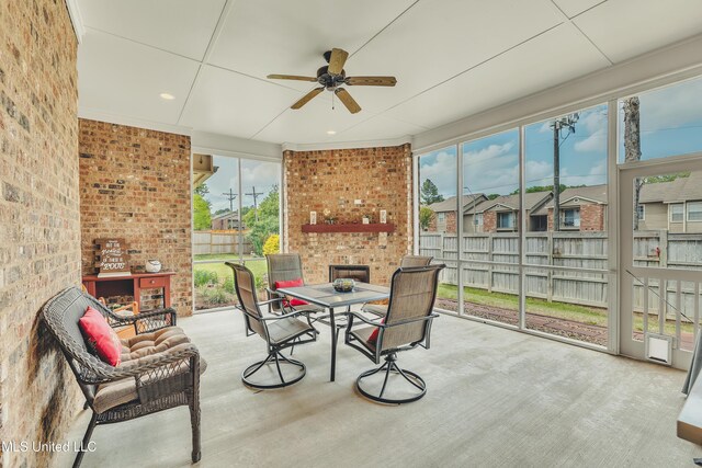 35 Enclave Cir, Ridgeland, MS 39157 - view of sunroom