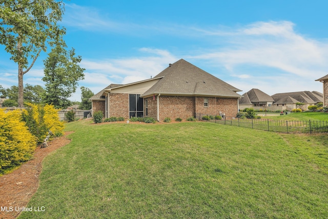 35 Enclave Cir, Ridgeland, MS 39157 - rear view of house featuring brick siding and roof with shingles