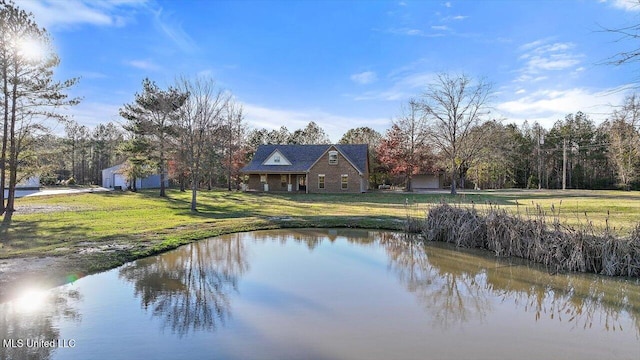 property view of water