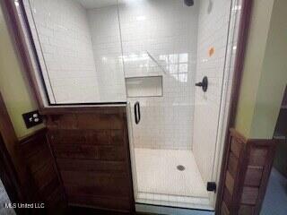 56 John St, Clarksdale, MS 38614 - full bathroom with a stall shower